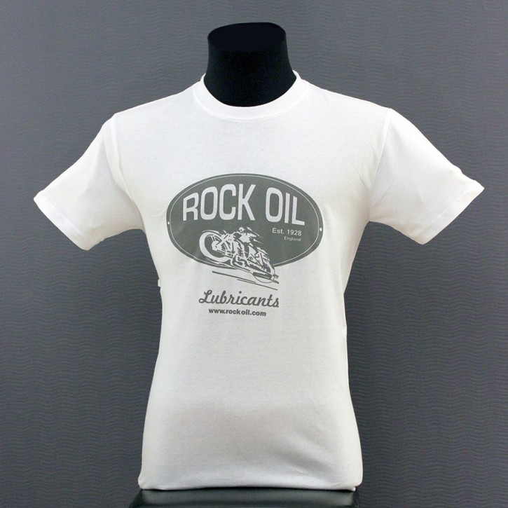 Retro T-Shirt -weiss-