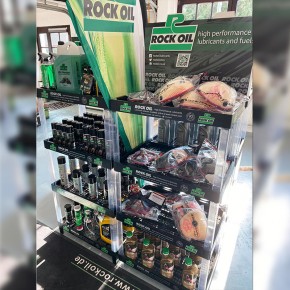 Rock Oil Produkt Display